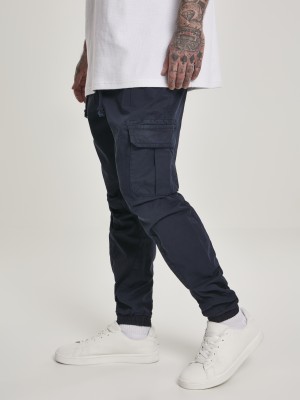 Мъжки карго панталон в тъмносин цвят Urban Classics Cargo 