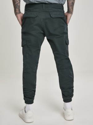 Мъжки карго панталон в тъмнозелен цвят Urban Classics Cargo 