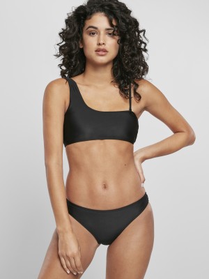 Бански костюм от две части в черен цвят Urban Classics