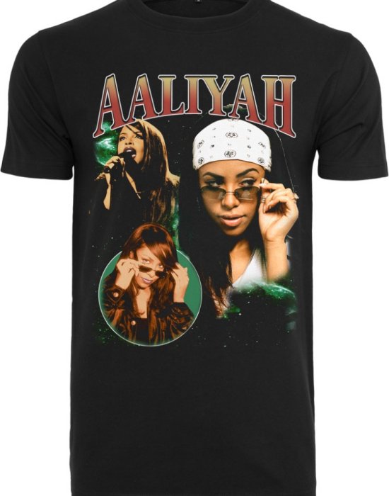 Дамска тениска в черен цвят Mister Tee Aaliyah Retro, Mister Tee, Тениски - Complex.bg