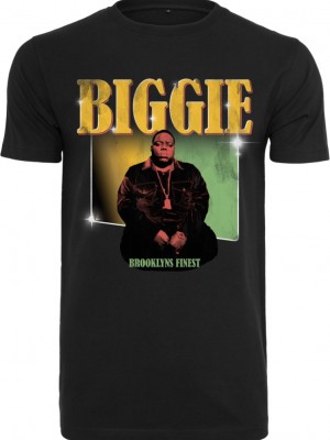 Мъжка тениска в черен цвят Mister Tee Biggie Finest