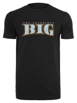 Мъжка тениска в черен цвят Mister Tee Biggie Small Logo 