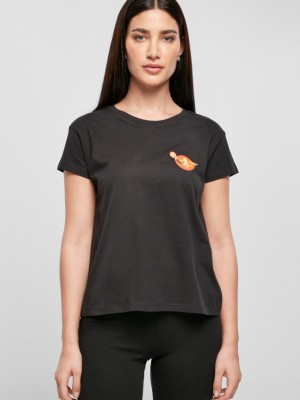 Дамска тениска в черен цвят Mister Tee Ladies Space Jam Tune Squad Lola Box 