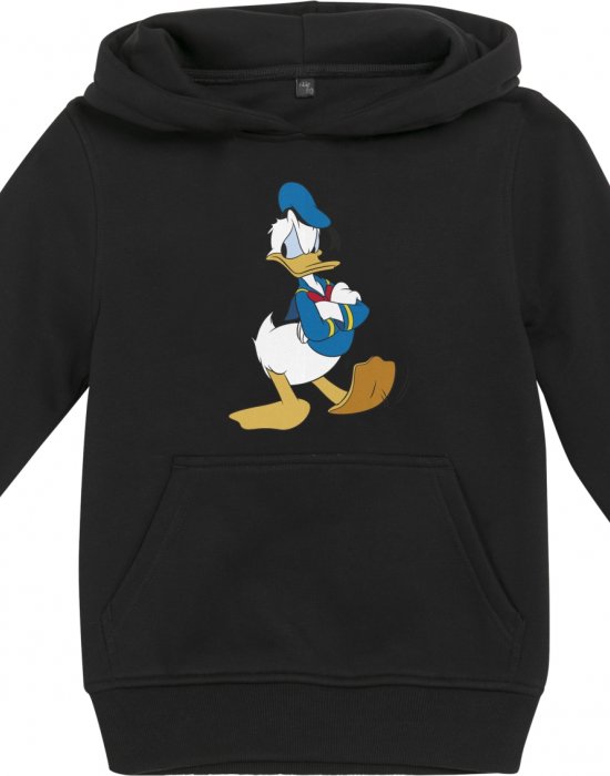 Детски суичър в черен цвят Mister Tee Kids Donald Duck Pose, Mister Tee, Деца - Complex.bg