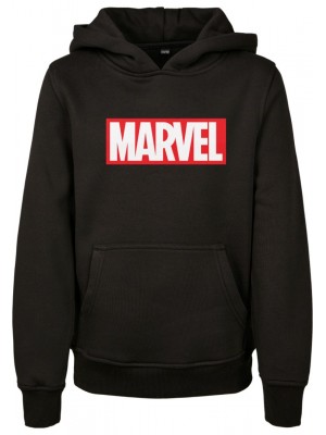 Детски суичър в черен цвят Mister Tee Kids Marvel Logo  