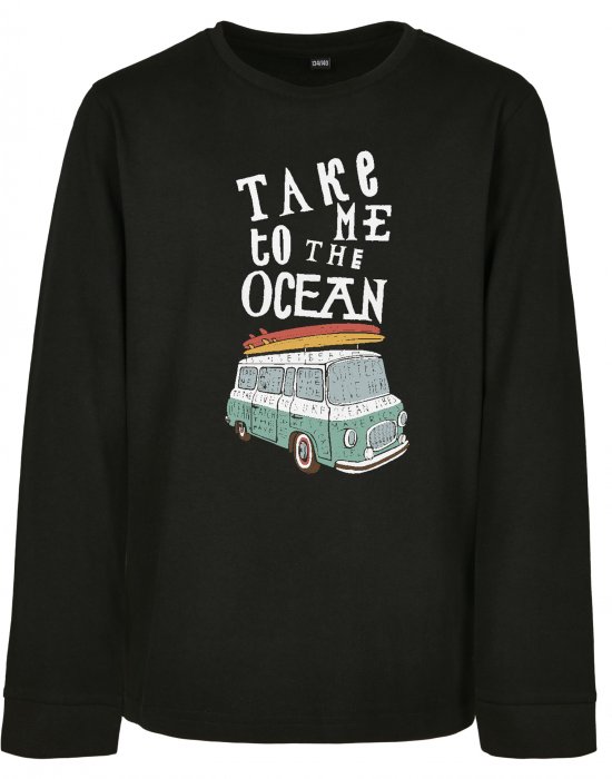 Детска блуза в черен цвят Mister Tee Kids Take Me To The Ocean, Mister Tee, Деца - Complex.bg