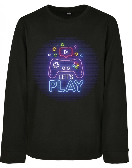 Детска блуза в черен цвят Mister Tee Kids Lets Play, Mister Tee, Деца - Complex.bg