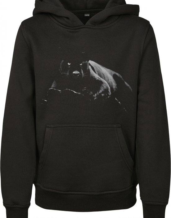 Детски суичър в черен цвят Mister Tee Kids Puma Pose, Mister Tee, Деца - Complex.bg