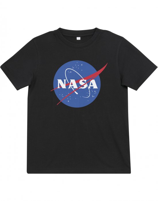 Детска тениска в черен цвят Mister Tee Kids NASA Insignia, Mister Tee, Деца - Complex.bg