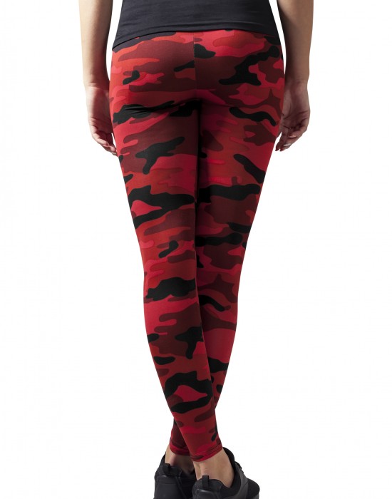 Дамски спортен камуфлажен клин Urban Classics red camo, Urban Classics, Клинове - Complex.bg