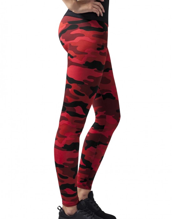 Дамски спортен камуфлажен клин Urban Classics red camo, Urban Classics, Клинове - Complex.bg