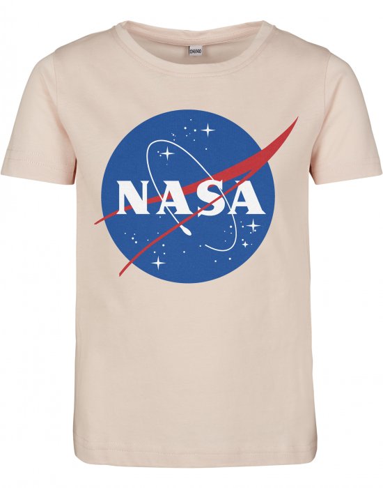 Детска тениска в розов цвят Mister tee Kids NASA Insignia Short Sleeve, Mister Tee, Деца - Complex.bg