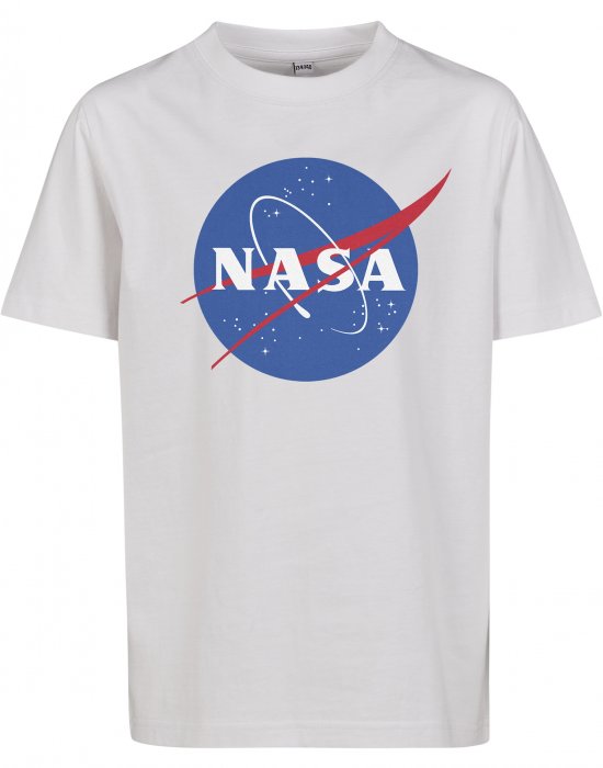 Детска тениска в бял цвят Mister Tee Kids NASA Insignia, Mister Tee, Деца - Complex.bg