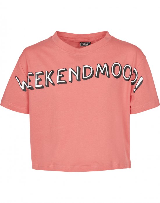 Детска тениска в розов цвят Mister Tee Kids Weekend Mood, Mister Tee, Деца - Complex.bg