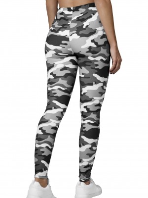 Дамски спортен камуфлажен клин Urban Classics snow camo Дамски спортен камуфлажен клин Urban Classics snow camo