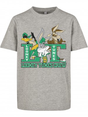 Детска тениска в сив цвят Mister Tee Kids Looney Tunes Crew 