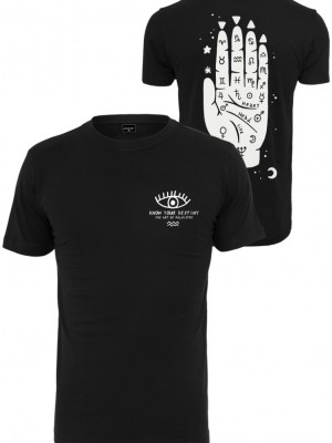 Мъжка тениска в черен цвят Mister Tee Know Your Destiny 