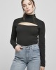 Дамско поло с отворено деколте Urban Classics Ladies Cut-Out Turtleneck Longsleeve, Urban Classics, Блузи - Complex.bg