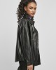 Дамска риза от изкуствена кожа Urban Classics Ladies Faux Leather Overshirt, Urban Classics, Жилетки - Complex.bg