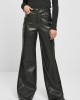Дамски панталони от изкуствена кожа Urban Classics Ladies Faux Leather Wide Leg Pants, Urban Classics, Панталони - Complex.bg