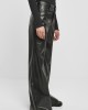 Дамски панталони от изкуствена кожа Urban Classics Ladies Faux Leather Wide Leg Pants, Urban Classics, Панталони - Complex.bg