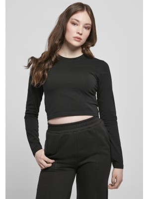 Дамска блуза в черен цвят Urban Classics от органичен памук