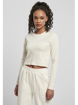 Дамска блуза в пясъчен цвят Urban Classics от органичен памук