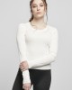 Дамски пуловер в бял пясъчен цвят Urban Classics Ladies Wide Neckline Sweater, Urban Classics, Блузи - Complex.bg