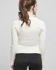 Дамски пуловер в бял пясъчен цвят Urban Classics Ladies Wide Neckline Sweater, Urban Classics, Блузи - Complex.bg