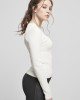 Дамски пуловер в бял пясъчен цвят Urban Classics Ladies Wide Neckline Sweater, Urban Classics, Блузи - Complex.bg