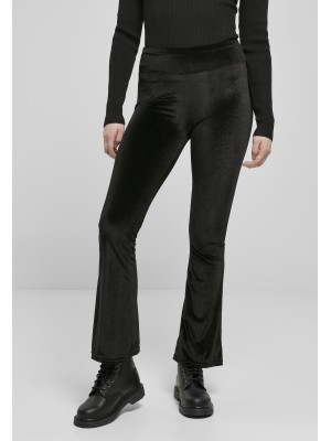 Дамски кадифен клин Urban Classics Ladies High Waist Velvet Boot Cut Leggings Дамски кадифен клин Urban Classics Ladies High Waist Velvet Boot Cut Leggings