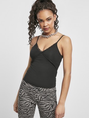 Дамски топ в черен цвят Urban Classics