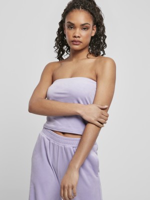 Дамски топ в лилав цвят Urban Classics