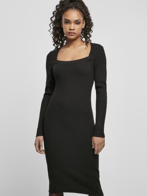 Дамска рокля в черен цвят Urban Classics