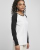 Дамска блуза с реглан ръкави в бяло и черно Urban Classics, Urban Classics, Блузи - Complex.bg