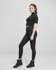 Дамски клин в черен цвят Urban Classics Ladies Highwaist Shiny Stripe Leggings, Urban Classics, Клинове - Complex.bg