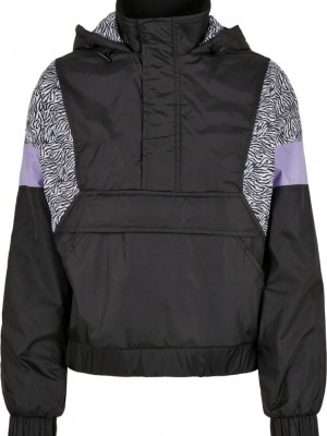 Дамско яке в черен цвят Urban Classics AOP Mixed Дамско яке в черен цвят Urban Classics AOP Mixed