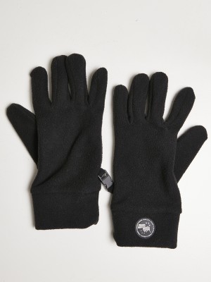 Поларени ръкавици в черен цвят Urban Classics 