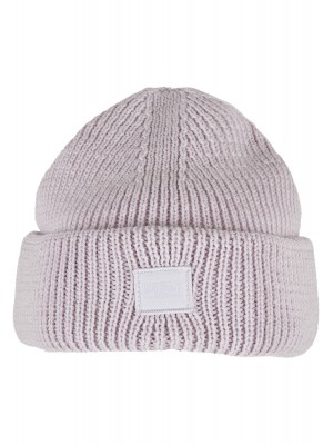 Вълнена шапка в светло лилав цвят Urban Classics