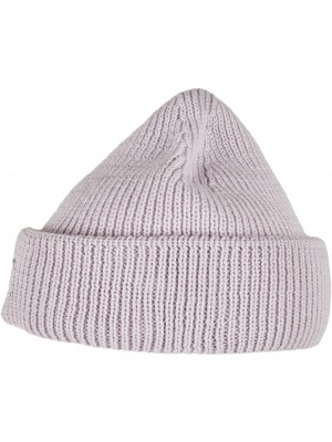 Вълнена шапка в светло лилав цвят Urban Classics