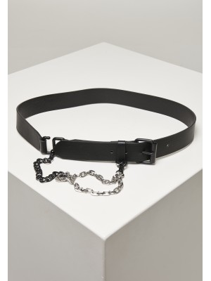 Колан от имитираща кожа с верижка Urban Classics