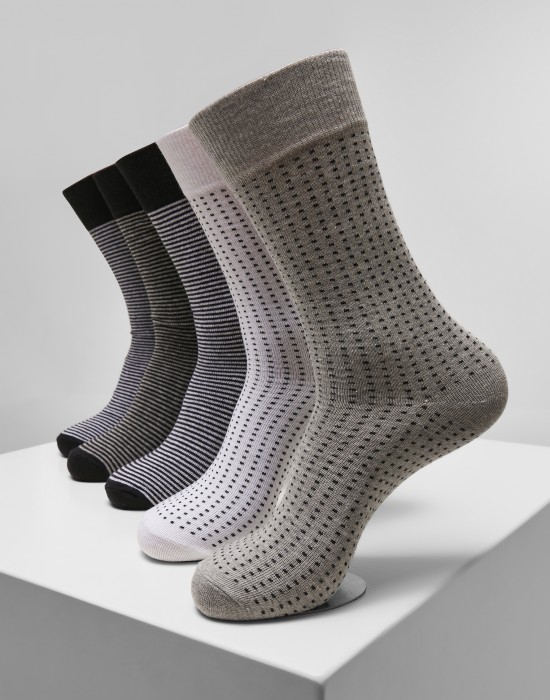 Комплект от 5 чифта чорапи Urban Classics  в различни цветове, Urban Classics, Чорапи - Complex.bg