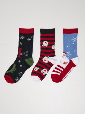 Три броя коледни чорапи Urban Classics 