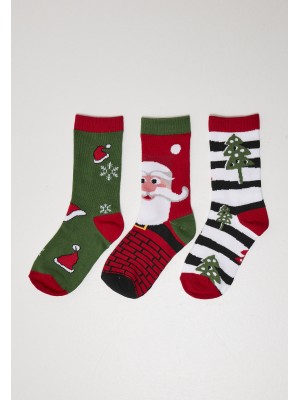 Комплект от три чифта коледни чорапи Urban Classics 