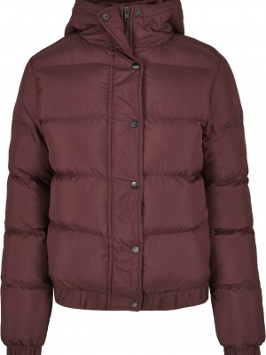 Детско зимно яке в червен цвят Urban Classics