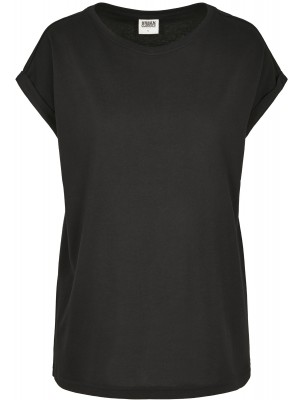 Детска тениска в черен цвят Urban Classics от органичен памук