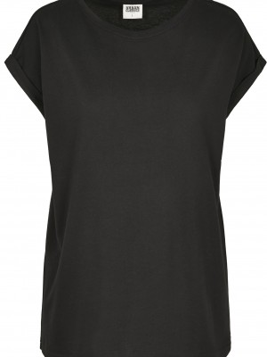 Детска тениска в черен цвят Urban Classics от органичен памук