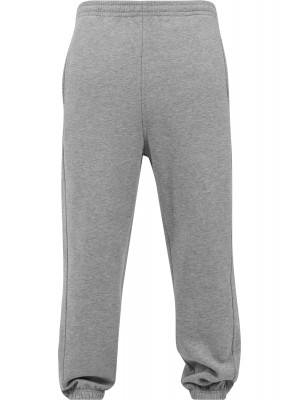 Детско долнище в сив цвят Urban Classics 