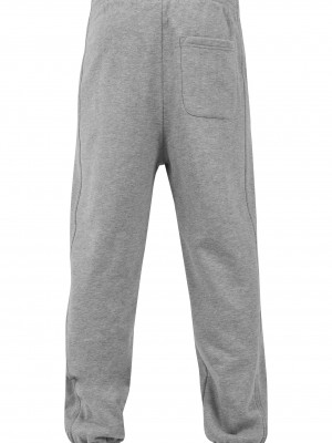 Детско долнище в сив цвят Urban Classics 