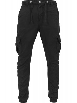 Детски карго панталони в черен цвят Urban Classics Cargo Jogging 
